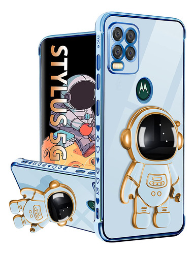 Funda Para Moto G Stylus 5g 2021-astronauta Azul Sierra 