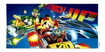 Comprar Toallon Infantil Piñata Microfibra Mickey Mouse 60x120 Cm Color Celeste Estampado