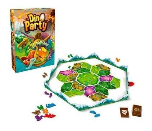 Juego de mesa familiar Ankama Dino Party para 2 a 6 personas