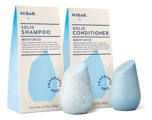 Conjunto De Shampoo E Condicionador Hibar Moisturize Sem Fra