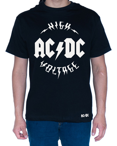 Camiseta Ac Dc Rock And Music