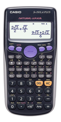 Calculadora Cientifica Casio Fx-350la Plus 252 Funcs Tienda