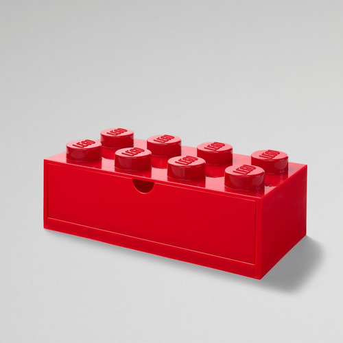Imagen 4 de 9 de Lego Contenedor Bloque Cajon Apilable Mesa Escritorio Desk 8