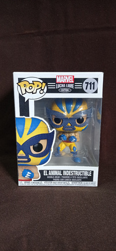 Funko Pop 711 El Animal Indestructible Marvel Luche Libre (Usado)