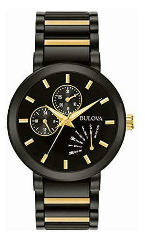 Reloj Bulova Para Hombres 45mm, Pulsera De Acero Inoxidable