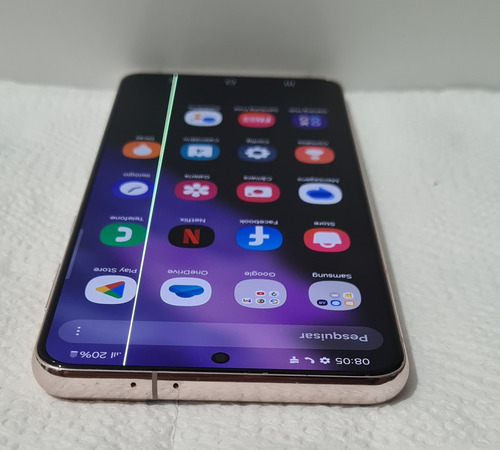 Samsung Galaxy S21 Plus 5g 256gb Lilás(com Linhas Verticais) (Usado)