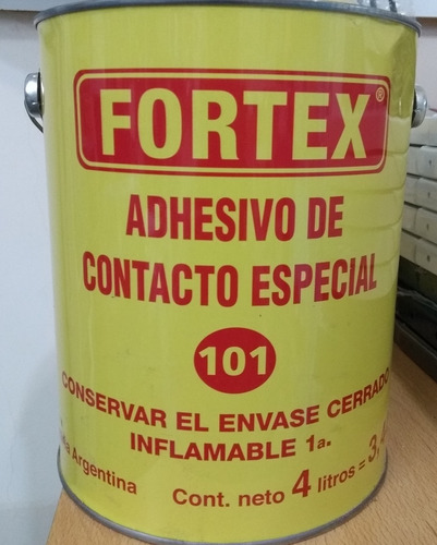 Cemento Contacto Fortex 101 4 Kg 