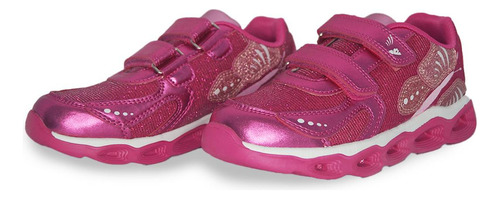 Chicc Tenis Charlise Rosa Con Mariposa Puntos De Apoyo Varia