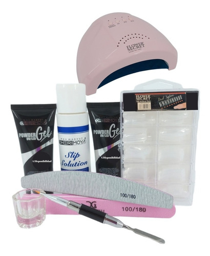 Kit Polygel Cherimoya Y Lampara Led 48 Watt 