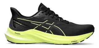 Zapatillas Asics Gt-2000 12 Black/glow Yellow Hombre