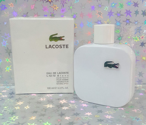 colonia lacoste blanca hombre