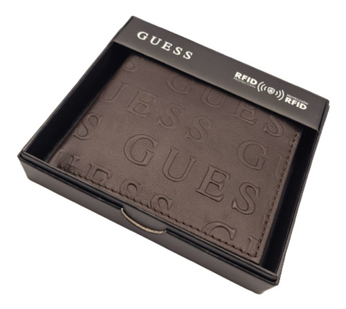 Cartera Hombre | Guess | Piel Suave Genuina | Original