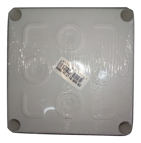 Caja De Paso Estanca Ip65 Proteccion Uv Roker 115x115x81mm