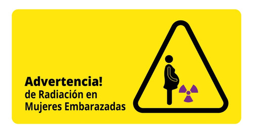 Señalética De Advertencia - Peligro De Radiación