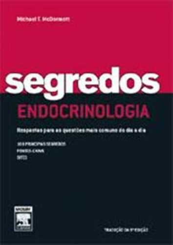 Libro Segredos: Endocrinologia 05ed 10 De Mcdermott Michael