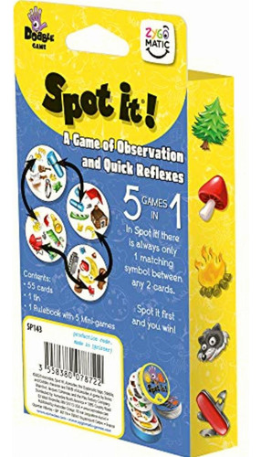 Zygomatic Spot It! Juego De Cartas De Camping | Juego Para
