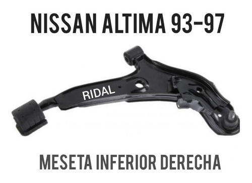 Meseta Inferior Derecha Nissan Altima 1993_1997