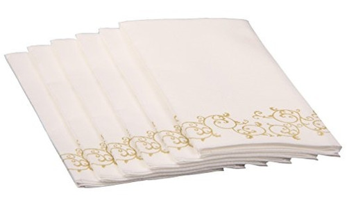 Simulinen Toallas De Mano - Decorativo Floral Del Oro - Dura