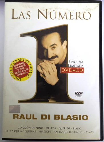 Raúl Di Blasio - Las Número Uno Cd + Dvd