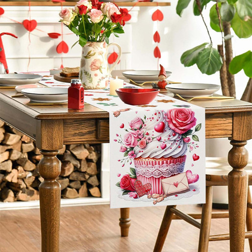 Mantel Con Diseño De Rosas En Forma De D, Diseño De Rosa, Di
