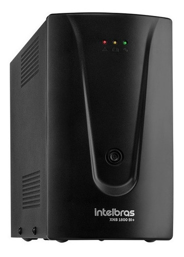 Nobreak Interativo Longbackup Bivolt Intelbras Xnb 1800vabi+ Preto