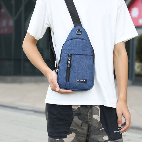 (bk-3) Mochila Bandolera Tipo Bandolera Con Puerto De Carga