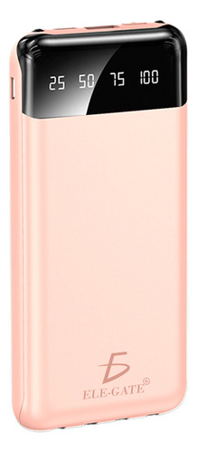 Cargador Power Bank PW.16 usb rosa