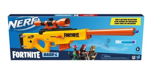 Pistola Nerf Fortnite Lanza Dardos Basr-l Hasbro E8995 Edu