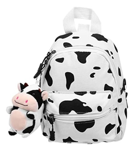 Abaodam Mochila Con Estampado Vaca Mochila Con Estampado Con