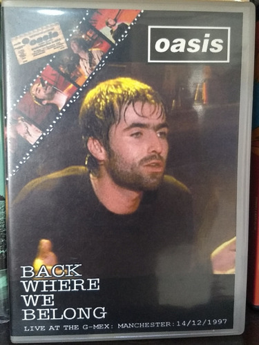 Dvd Oasis G-mex 1997, Mtv, Liam/noel Gallagher - Bootleg