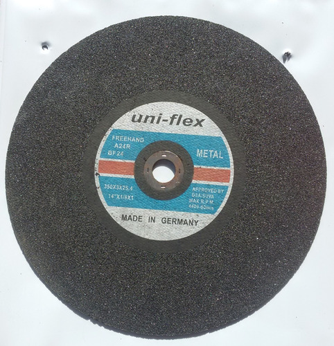 Disco De Corte De 14  Para Metales : Carborundum /uniflex 