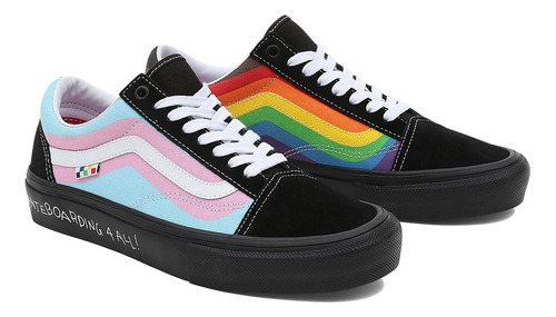 Tenis Vans Old Skool Pride Lgbtq+ Popcusch - Vn0a5fcbbmb