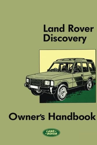 Libro: Land Rover Discovery Owners Handbook: Sjr 820 Enhb 90