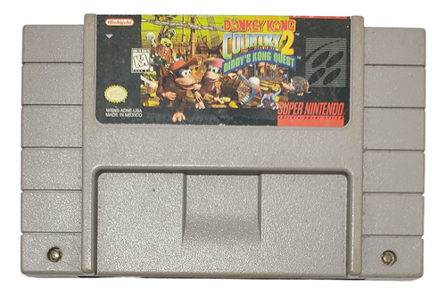 Donkey Kong Country 2 Original Super Nintendo 