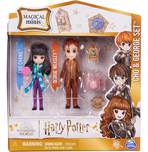 Set Figuras Harry Potter - Spin Master - Cho Y George 