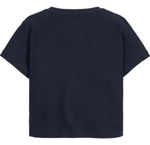 Camiseta Universitaria De Punto Niña Azul Tommy Hilfiger