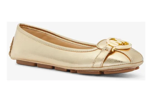 Zapatos Flats Fulton Mujer Mocasines Michael Kors Dorado Env o