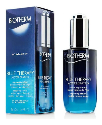 Sérum Accelerated Biotherm Blue Therapy para todo tipo de piel de 50mL