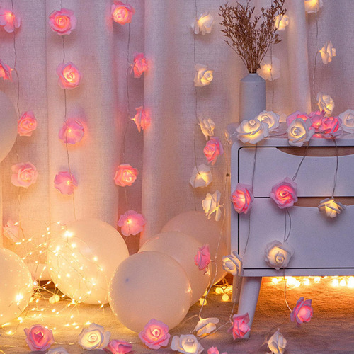 Nuevo Luces De Cadena De Flores Luz De Hadas De Flores Para