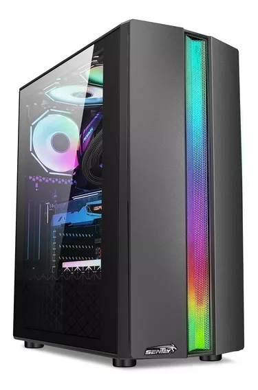 Gabinete Pc Gamer Sentey S20 Sf Usb 3.0 Rgb Filtro Atx