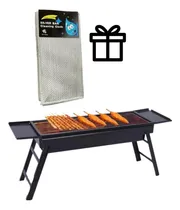 Comprar Mini Parrillera Barbacoa + Trapos De Alambres