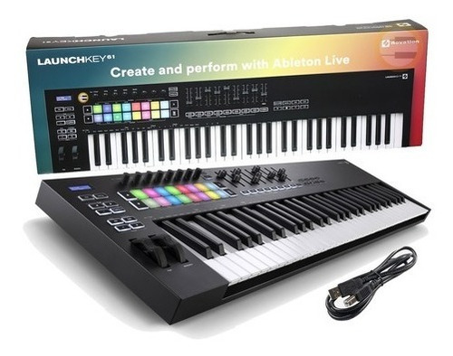 Novation Launchkey 61 Mk3 - Teclado Controlador Midi