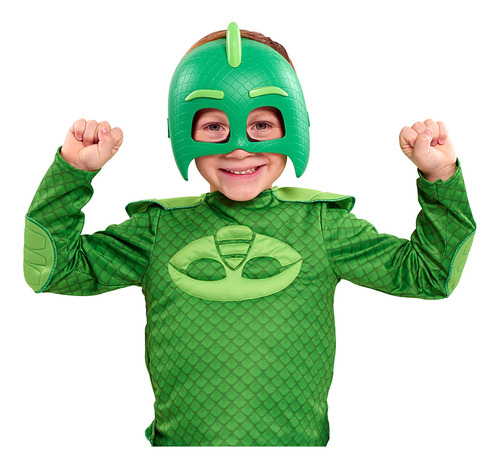 Set De Máscara Y Camiseta De Gekko, Pj Masks