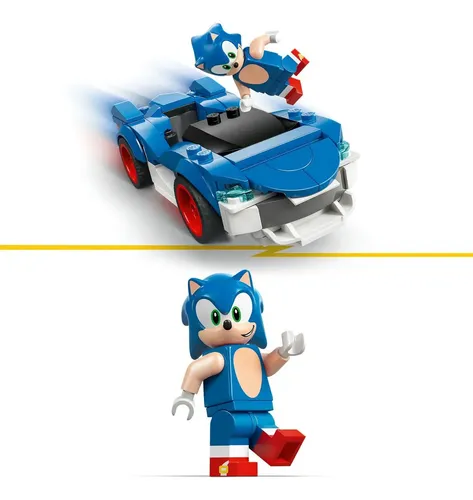 Lego Sonic 77117 Sonic Speedster Lightning 126 Sonic | MercadoLivre