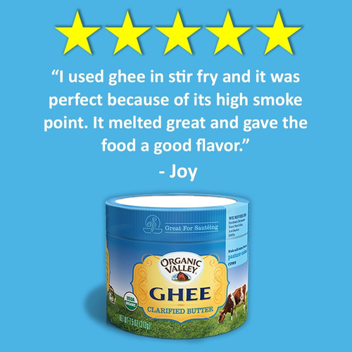 Imagen 4 de 5 de Organic Valley Clarified Ghee Butter 212g