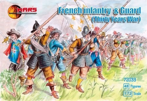 French Infantry And Guard Thirty Years War - 1/72 Mars 72039
