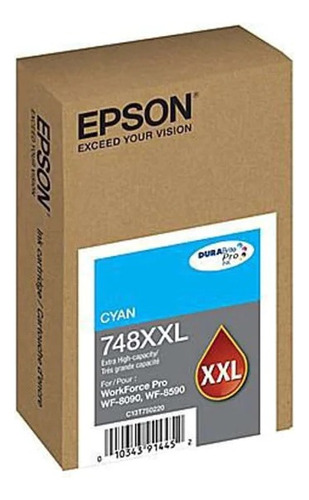 Cartucho De Tinta Magenta Epson Xxl Workforce Pro 6090 6590