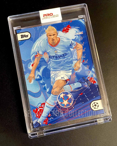 Erling Haaland Tarjeta Topps Project 22 Manchester City