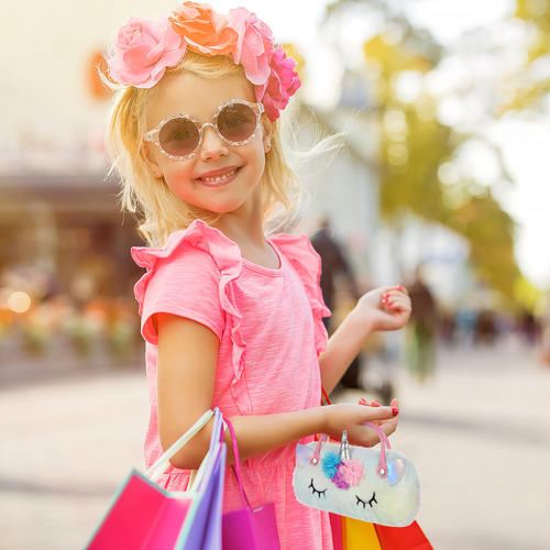 Funda Portátil Para Gafas Sungla, Bonita Unicornio, 2 Unidad