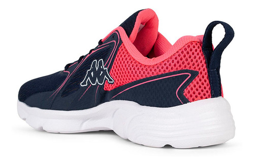 Imagen 3 de 8 de Zapatillas Kappa Storm Azul Rosa Fluo Mujer